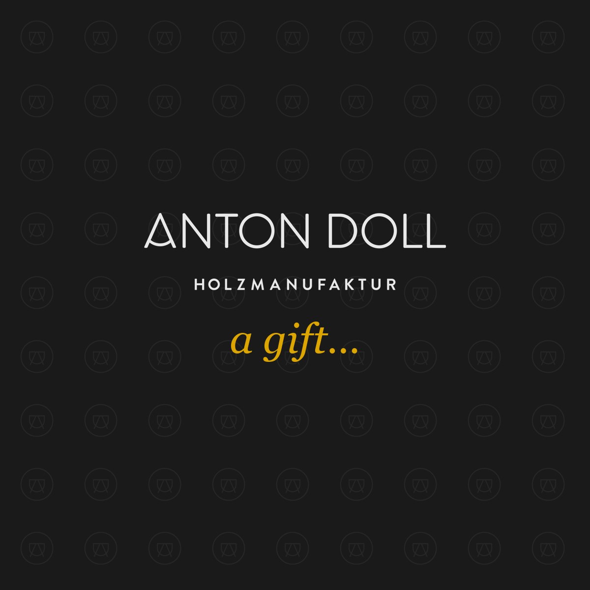 Geschenkgutschein – Hochwertige Handwerkskunst zum Verschenken - Anton Doll Holzmanufaktur