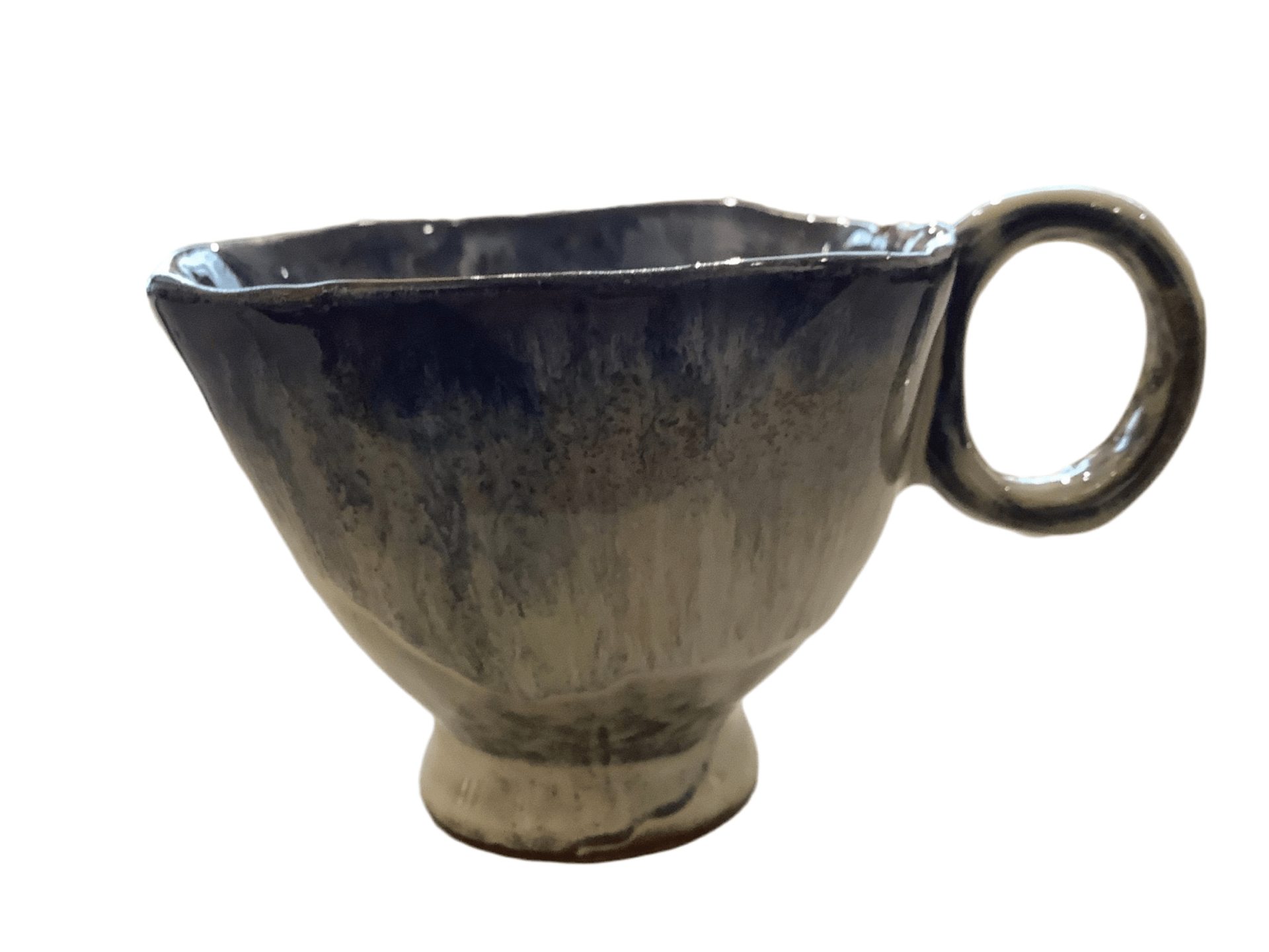 Tasse, 175ml mit fließender Glasur - Anton Doll Holzmanufaktur